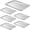 26 x18 Inch (6-Pack), variant on 6 Pack Aluminum Sheet Pan Listed Full Size 26 X 18 Inchmercial Bakery Cake Bun Baking Tray