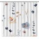 thumbnail image 2 of Juego de cortina de ducha floral de acuarela, cortina de ducha moderna y sencilla adecuada para decoración de baño, cortina de ducha de tela impermeable lavable, cortina de ducha individual 180*180 c, 2 of 3