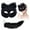 1PCS, variant on Nrmrqz DIY Cats Mask Kit,Blank White Masks for Painting and Crafting,Ideal for Party,Includes 3/6/9 Unfinished Masks,Lightweight and Comfortable Designment for Adults