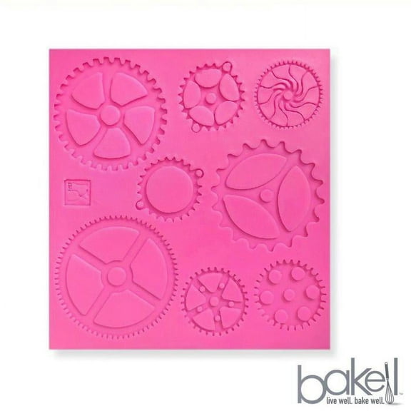 Gears Silicone Mold Set 4x4 inches | Bakell