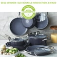thumbnail image 3 of GreenPan Valencia Pro Healthy Ceramic Nonstick 13-Piece Cookware Set, 3 of 11