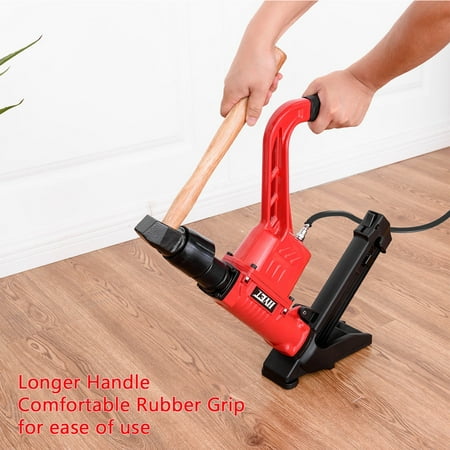 3 In 1 Pneumatic Dual Handle 16 Gauge Cleat Floor Nailer And