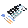 thumbnail image 3 of Kit de joystick analógico, cómodo, duradero y fácil de instalar, piezas de repuesto para Xbox One QM21071011 (color puro), 3 of 14