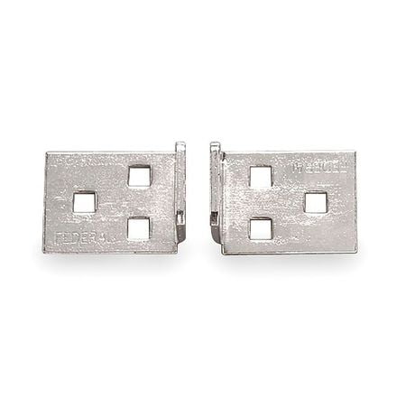 MASTER LOCK 731 Hasp, 90 Angle, Zinc Plated, 5-3 16 In. L by Master Lock
