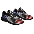 thumbnail image 6 of Samoyed Dog Lover American flag US Shoes Sneakers Black Size 9.5, 6 of 7