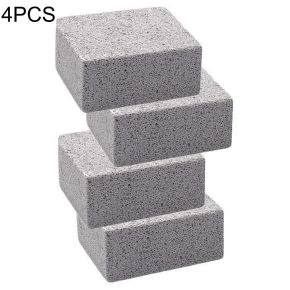 Cleaning Brick 4/10/20Pcs Reusable Barbecue Scraper BBQ Grill Stains Brush Cleaning Brick Stone