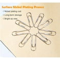 thumbnail image 4 of Paper Clips 700 Pieces Assorted Sizes with 1.1 Inch & 1.3 Inch & 2 Inch，Small Medium and Large Size Sliver Paperclips for Office School Hospital Document Organizing Daily DIY Use, 4 of 9