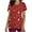 Red#, variant on Christmas Scrubs for Women, Santa Snowman Reindeer Print Scrubs Tops Workwear Short Sleeve V Neck Nurse Shirt Working Uniforms Medical Scrubs with Pockets