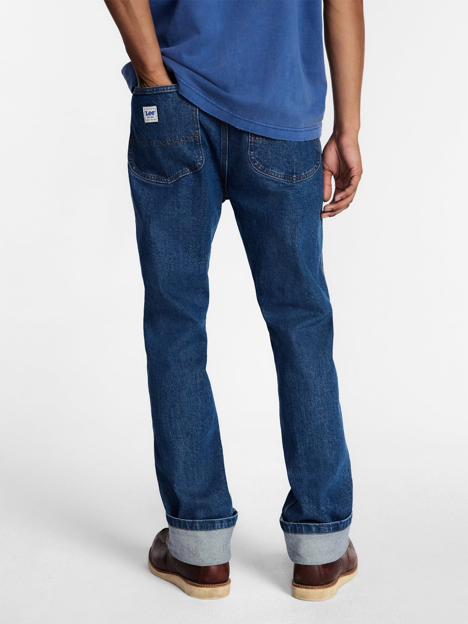 Kacey Lee Men's Relaxed Straight Jeans