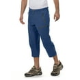 thumbnail image 3 of Little Donkey Andy Men's Quick Dry 3/4 Pants Lightweight Capri Shorts Hiking Fishing Travel Casual Navy Blue L, 3 of 7