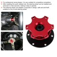 thumbnail image 4 of Kit de adaptador universal Ecomeon de desconexión rápida para volante de 6 agujeros rojo, 4 of 5