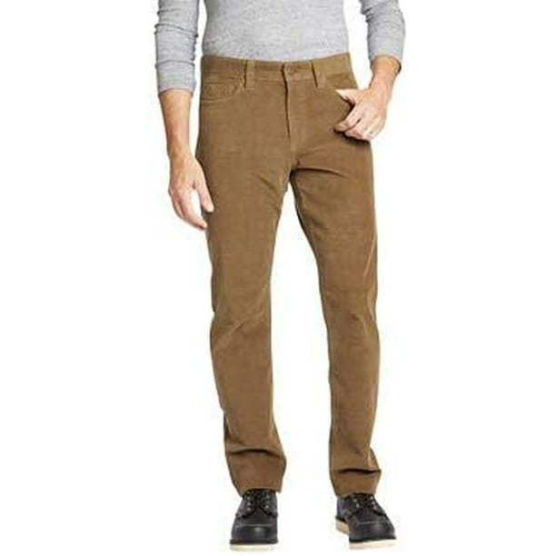 Copper and Oak Corduroy Pants (Khaki, 36X30)