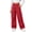 Red, variant on BNOXUT Teen Girl's Cargo Pants Wide Leg Elastic High Waist Child Girl Casual Workout Running Hiking Trousers with Multi-pocket(14-15Years,Red)