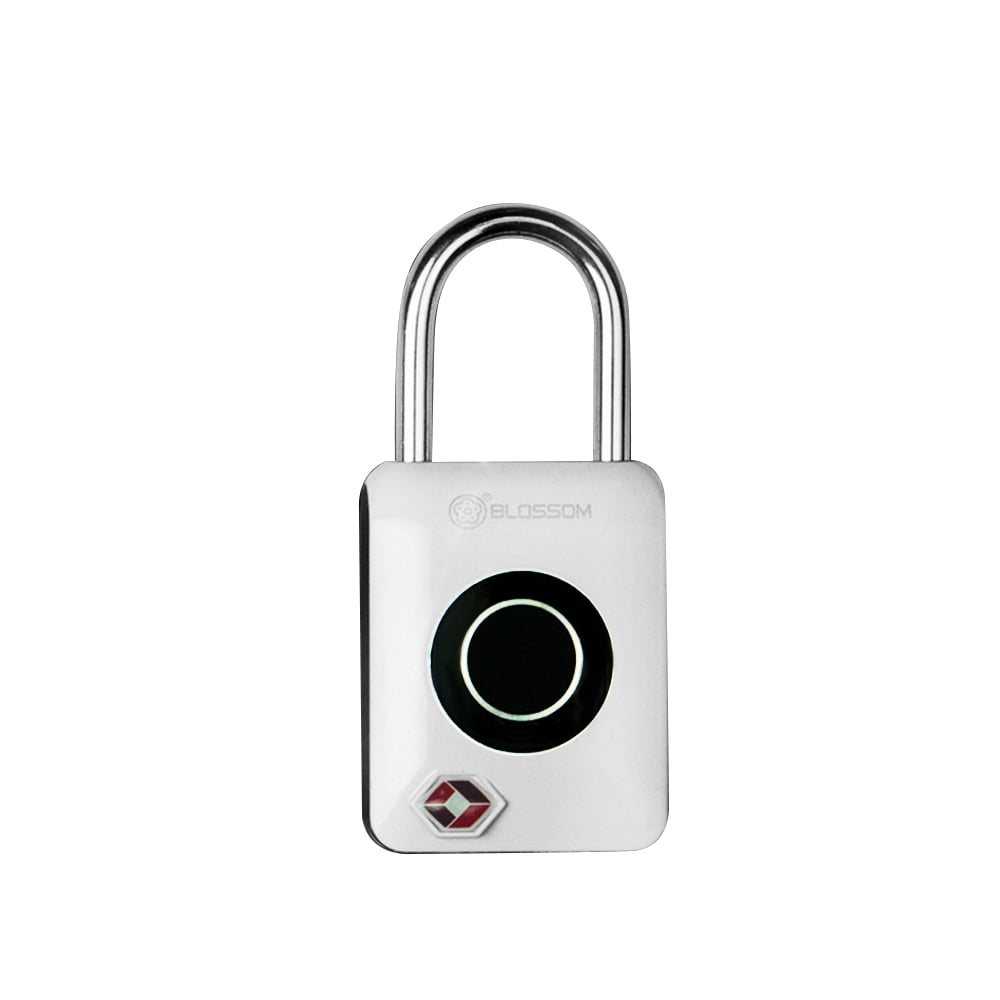 Fingerprint Pad Lock Touch ID Activated No-Password Key-less Locker Gym Travel 