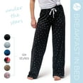 thumbnail image 5 of Hello Mello Signature Soft Lounge Pants Bottoms, Under The Stars Large/X-Large (Women's), 5 of 8