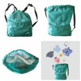 thumbnail image 4 of Mochila de playa impermeable para natación, ajustable y separada Azul, 4 of 5