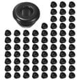 thumbnail image 1 of Uxcell Paquete de 70 Grommets de Goma para Barandillas de Cable, Agujero de Perforación de 7mm, Diámetro Interior de 5mm, Junta de Ojal para Cableado, Cable de Alambre, Automotriz [Negro], 1 of 1