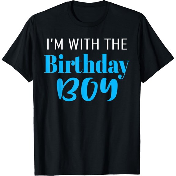 Premium Comfort - I'm With The Birthday Boy Happy Birthday Party Gift T-Shirt