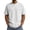 A White, variant on Paiwinds Men's Solid Color Short Sleeve Round Neck T-Shirt Casual Fashion Basic Tee Comfortable Fit Top for Daily Wear