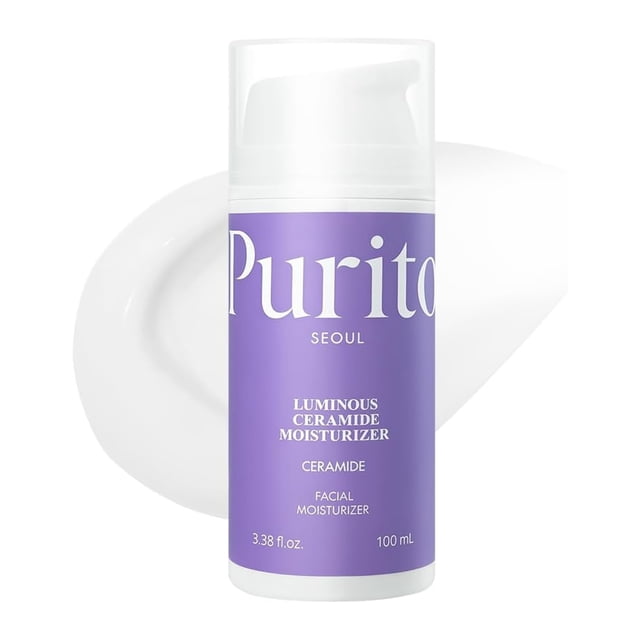 PURITO- Dermide Relief Barrier Moisturizer 100 ml/3,38 fl. oz., vegano y libre de crueldad animal, hidratante y aliviante.