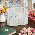 thumbnail image 3 of Soda Candy Handbags for Women Quilted Bible Cover Case Large Bible Bags Organizer Carrying Case for Girls Bible Study Supplies Accessories Christian Gifts for Women, 3 of 8
