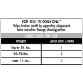 thumbnail image 5 of Pure Balance Pro+ Veterinarian Formulated Breath Care for Dogs, Plaque and Tartar Fighting, Pork Liver Flavor, 60 Count Soft Chews, 5 of 9