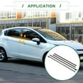 thumbnail image 3 of Weatherstrip Window Seal for Ford Fiesta 2009-2013 No.DK5150650C/DK5150640C/DK4950670C/DK4950660C 4pcs, 3 of 6