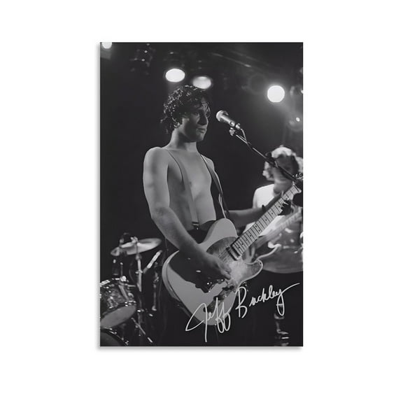 Jeff Buckley Poster (6) Picture Print Canvas Poster Wall Paint Art Posters Decor Modern Home Artworks Gift 08x12inch(20x30cm)