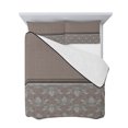 thumbnail image 7 of Boho Brown Flower Twin Size Down Alternative Comforter, Lightweight Comforter Quilt Bedding Set with Pillow Shams Abstract Bohemia Pesley Floral All Seasons Bed Comforter Duvet Insert 68"x86", 7 of 7