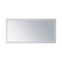 Miseno Mm-Fem60 60" W X 30" H Rectangular Framed Bathroom Wall Mirror - White