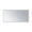 Soft White, variant on Miseno Mm-Fem60 60" W X 30" H Rectangular Framed Bathroom Wall Mirror - Grey