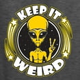 thumbnail image 6 of Wild Bobby Keep It Weird Alien Men Tee, 6 of 6