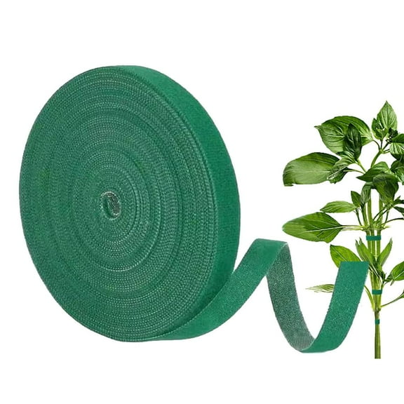 25m Plant Straps Velcro, 12mm Plant Strap Velcro Plants, Plant Straps With Velcro Garden, Plant Strap Fastening Cable Ties Adjustable For Plants Tree