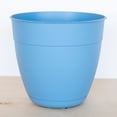 thumbnail image 5 of Bloem Dayton 20" Ocean Blue Recyled Plastic Planter Pot with Drainage Holes and Removable Saucer for Indoor and Outdoor Gardening, 5 of 5