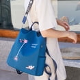 thumbnail image 3 of Monedero de viaje Sunnimix Paquete de hombro transparente Azul, 3 of 8