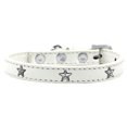 thumbnail image 3 of Dog, Puppy  Pet Widget Fashion Collar, "Silver Star", 3 of 8