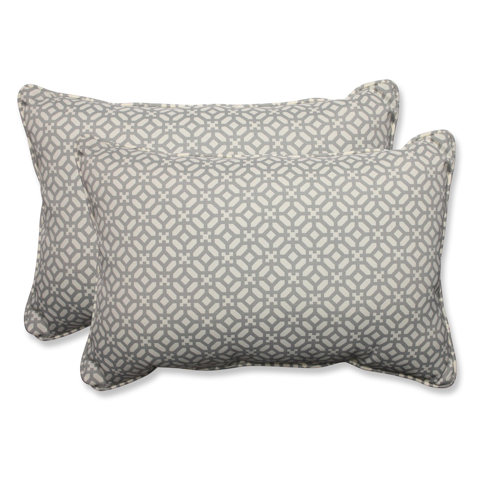 Pillow Perfect Outdoor/ Indoor In The Frame Pebble Oversized