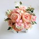 thumbnail image 2 of Flores Decorativas para la Decoración Del Hogar 5-Cabeza Combinaciones de Flores Artificiales de Hortensias Peonías Y Bayas para la Boda Y la Decoración Del Hogar, 2 of 4