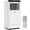 White-HEAT, variant on 10000 BTU Portable Air Conditioners, 4-in-1 AC Unit with Cooling, Dehumidifier, Fan, Sleep Mode, Cools Up to 450 Sq.ft, Quiet Operation, Remote Control, Window Kit Included, White
