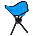 thumbnail image 4 of Camping Stool, Tripod  Multipurpose High Load Bearing Capacity With Lanyard For Travel For Camping Blue, 4 of 8
