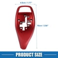 thumbnail image 4 of Gear Shift Lever Cover Automotive Gear Shift Knob Trim for BMW 1 2 3 4 5 6 7 Series X3 X4 F30 F10 Red, 4 of 7