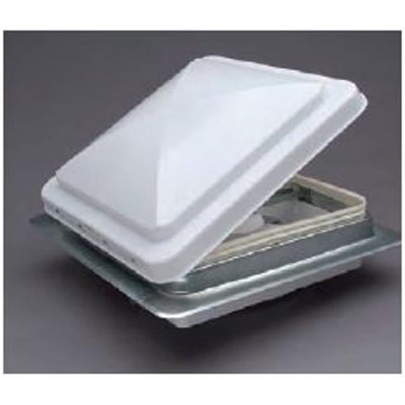 Hengs Industries 71112AC 14 ft. 2V Roof Universal Vent, White