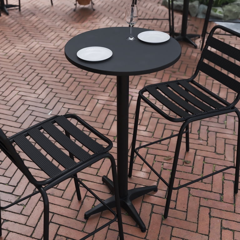 BizChair, Indoor-Outdoor Bar Height Table, 23.25