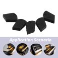 thumbnail image 3 of EXHUMKY 10Ud Tapas De Goma Para Martillo De Piano Digital Accesorios Para Eléctrico Negro, 3 of 8