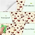 thumbnail image 4 of Peel and Stick Wallpaper Cherry Heart Bows Sparkles Warm Tones 24in x 118in Contact Paper Removable Self Adhesive Wall Mural Wall Decor for Bedroom Kitchen Cabinets, 4 of 8
