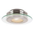 thumbnail image 1 of Access Lighting 50480-BS-CFR Helius 1 Light Flush - Mount - Brushed Steel, 1 of 1