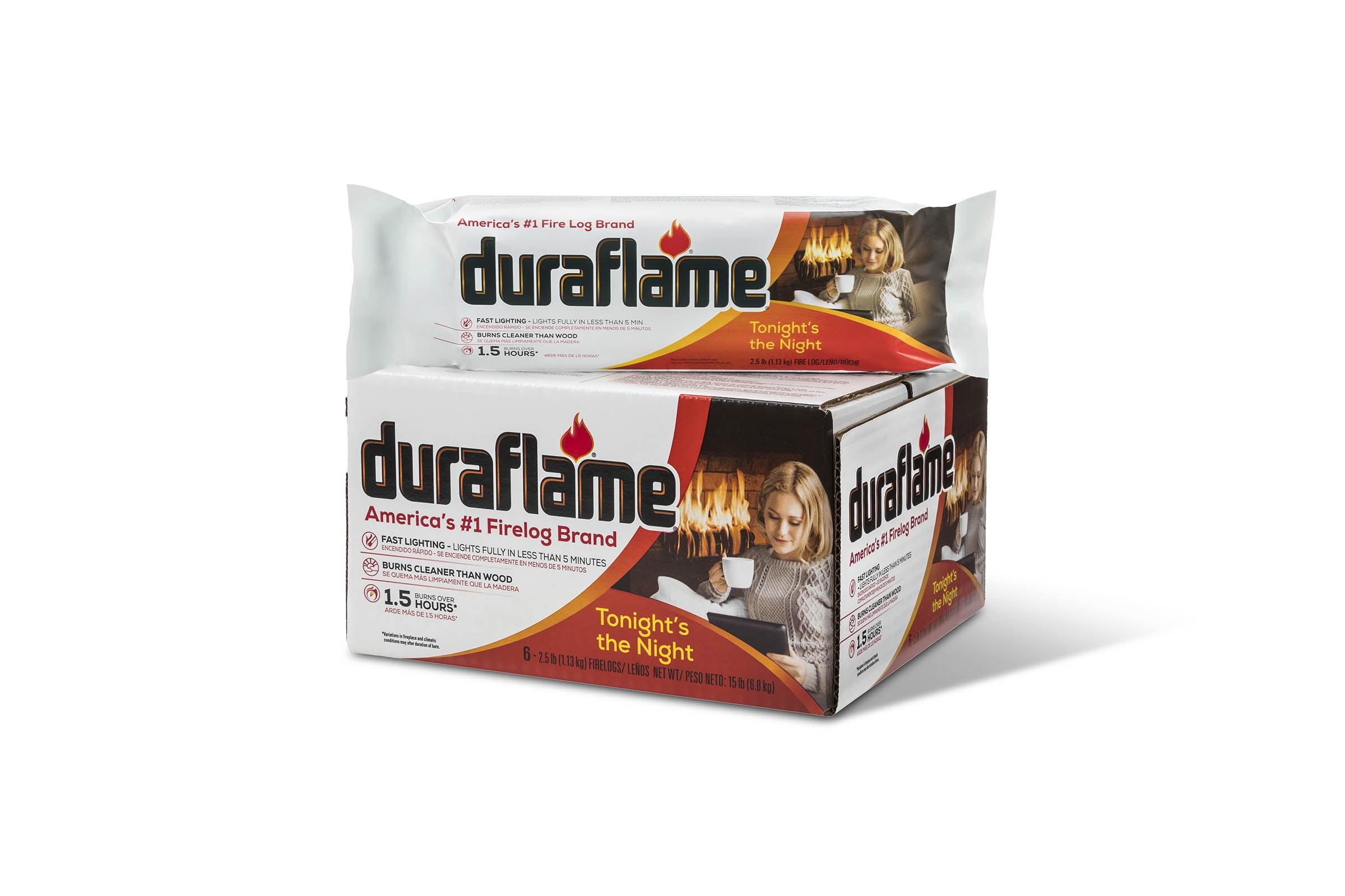 Duraflame 6-Pack 2.5LB Firelogs by Duraflame