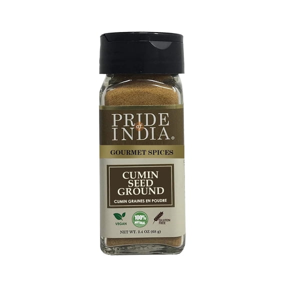 Pride of India Ground Cumin Seed, 2.4 oz