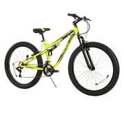 27.5" Huffy Men's 3.0 Carnage Mid-Fat Plus Tire Mountain Bike, Volt Yellow