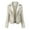 Beige, variant on Tops For Women 2023 Women'S Slim Leather Stand Collar Zip Motorcycle Suit Belt Coat Jacket Tops Beige Xxl